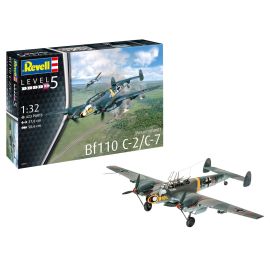Messerschmitt Bf110 C-2 C-7, Revell Modellbausatz
