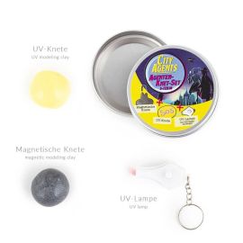 CITY AGENTS Agenten Knet-Set 3-teilig 2 x 20g