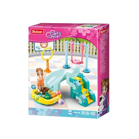 Hunde Spielplatz (90 Teile) [M38-B0970E]