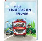 Freundebuch: Meine Kindergartenfreunde - Bunte Fahrzeuge