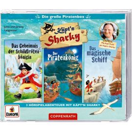 CD Hörspiel: Käpt n Sharky - Die große Piratenbox (3 CDs)