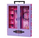 Mattel HJL65 Barbie Fashionistas Kleiderschrank, 6 Kleiderbügel, für Kinder ab 3 Jahren