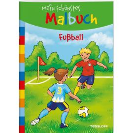 Mein schönstes Malbuch. Fußball