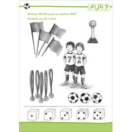 Rätselspaß Fußball. Ab 6 Jahren