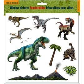Fensterbilder - T-Rex World