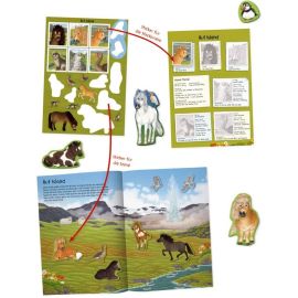 Natur-Stickerwelt: Pferde und Ponys (Nature Zoom)