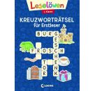 Leselöwen Kreuzworträtsel für Erstleser - 1. Klasse (Marineblau)