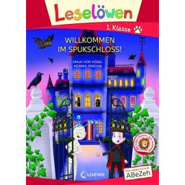 Leselöwen 1. Klasse - Willkommen im Spukschloss! (Großbuchstabenausgabe)