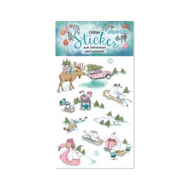 TapirElla Glitter-Sticker, We