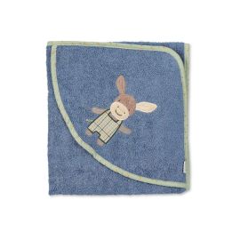 Sterntaler Badetuch100x100 Emmilius mittelblau