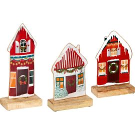 Deko-Haus, klein Hell erleuchtet jedes Haus , sortiert (1 Stück)