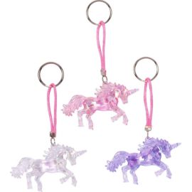 Schlüsselanhänger Diamant-Einhorn Einhorn-Paradies, sortiert (1 Stück)