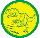 McAddys zu Schulranzen Dino: gelb