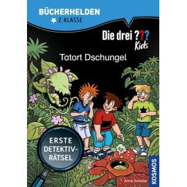 Bücherhelden 2.Kl. Die drei ??? Kids Tatort Dschungel