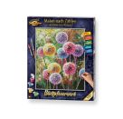 Malen nach Zahlen - Blütenfeuerwerk