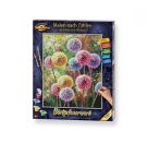 Malen nach Zahlen - Blütenfeuerwerk