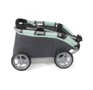 Ziehwagen grau/türkis