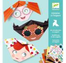 Origami: Lustige Gesichter
