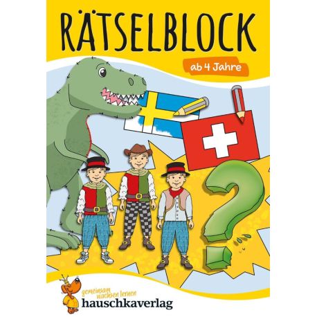 Rätselblock ab 4 Jahre, Band 2. Ab 4 Jahre.