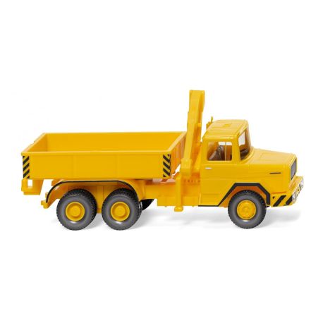 H0 Schwerlastzugmaschine (Magirus Deutz) - verkehrsgelb