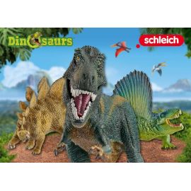 Schmidt Spiele 51450 Schleich Dinosaurs, Das Kartenspiel