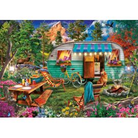 Schmidt Spiele 57379 Camper-Romantik, Puzzle 500 Teile