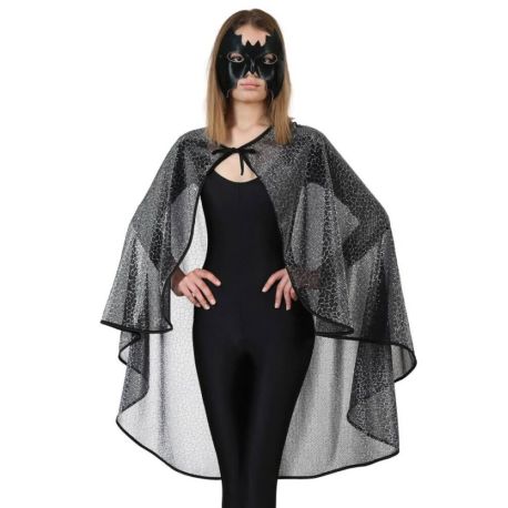 FRIES - Halloween-Cape sortiert, 1tlg, Gr.: Uni