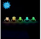 HEY DINO Dino-Figuren-Stempel Glow in the Dark selbstfärbend, sortiert (1 Stück)