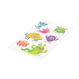 Tattoos 6 x 10,5 cm für Kinder, sortiert (1 Stück)