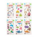 Tattoos 6 x 10,5 cm für Kinder, sortiert (1 Stück)