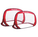 Schildkröt Funsports - POP-UP-GOALS (2er Set Tore im Carrybag) rot schwarz
