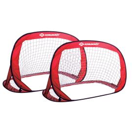 Schildkröt Funsports - POP-UP-GOALS (2er Set Tore im Carrybag) rot schwarz