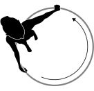 Schildkröt Fitness - FITNESS-HOOP, grey-rose,  90cm
