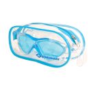 Schildkröt Funsports - Schwimmbrille BALI Junior 4+ im Carrybag, Farbe:blau-transp.