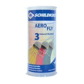 Talbot-Torro - SK Badminton Ball AERO FLY,  3er Dose, farbig gemischt