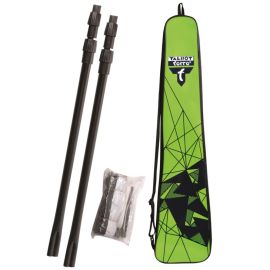 Talbot-Torro - Badminton-Zubehör TELESKOP-NETZ-SET (höhenverstellbar 125-155cm)
