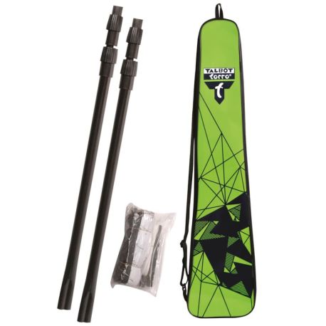Talbot-Torro - Badminton-Zubehör TELESKOP-NETZ-SET (höhenverstellbar 125-155cm)