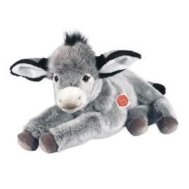 Teddy Hermann Esel liegend, 50 cm