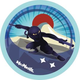 McAddys zu Schulranzen Ninja: Kämpfer blau