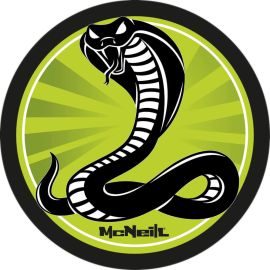 McAddys zu Schulranzen Ninja: Schlange grün