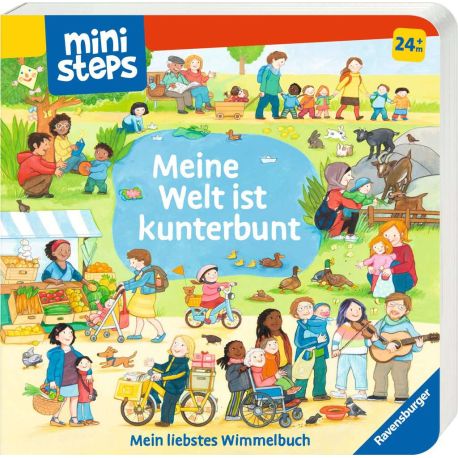 Ravensburger 30281 ministeps: Meine Welt ist kunterbunt ministeps-Bücher
