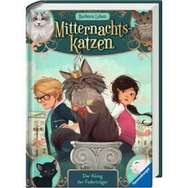 Mitternachtskatzen, Band 3: Der König der Federträger (Katzenflüsterer-Fantasy in London für Kinder ab 9 Jahren)