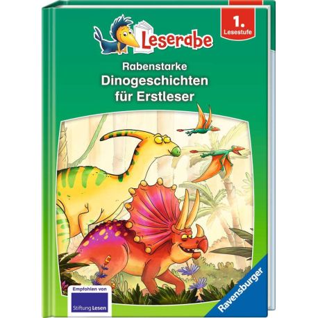 Rabenstarke Dinogeschichten für Erstleser - Leserabe ab 1. Klasse - Erstlesebuch für Kinder ab 6 Jahren