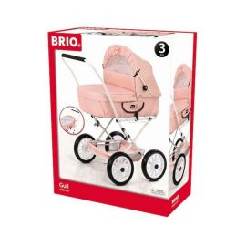 BRIO Doll Pram Gull Coral
