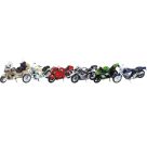 12263Motorräder, Spritzguss, 1:18, L  11-13 cm sortiert (1 Stück)