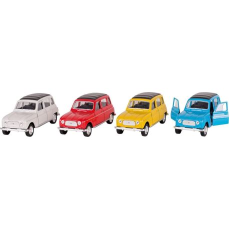 12264Renault 4, Spritzguss, 1:34, L  11,5 cm sortiert (1 Stück)