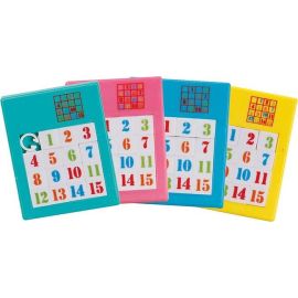 Kunststoffschiebepuzzle Nummern sortiert (1 Stück)