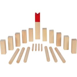 Wikingerspiel KUBB inkl. Baumwollbeutel,