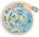 Einlegepuzzle Tierkreis