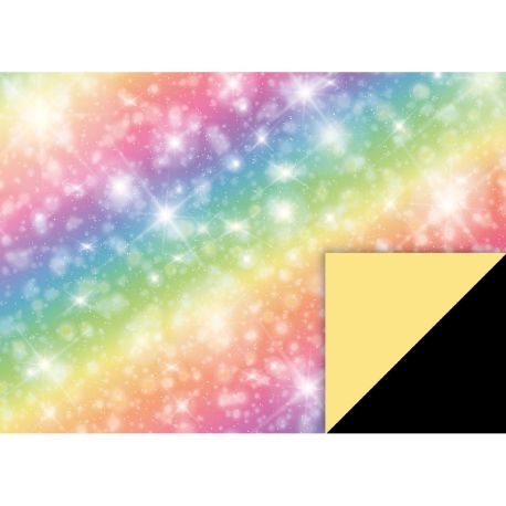 Karton 50x70 Magic Rainbow